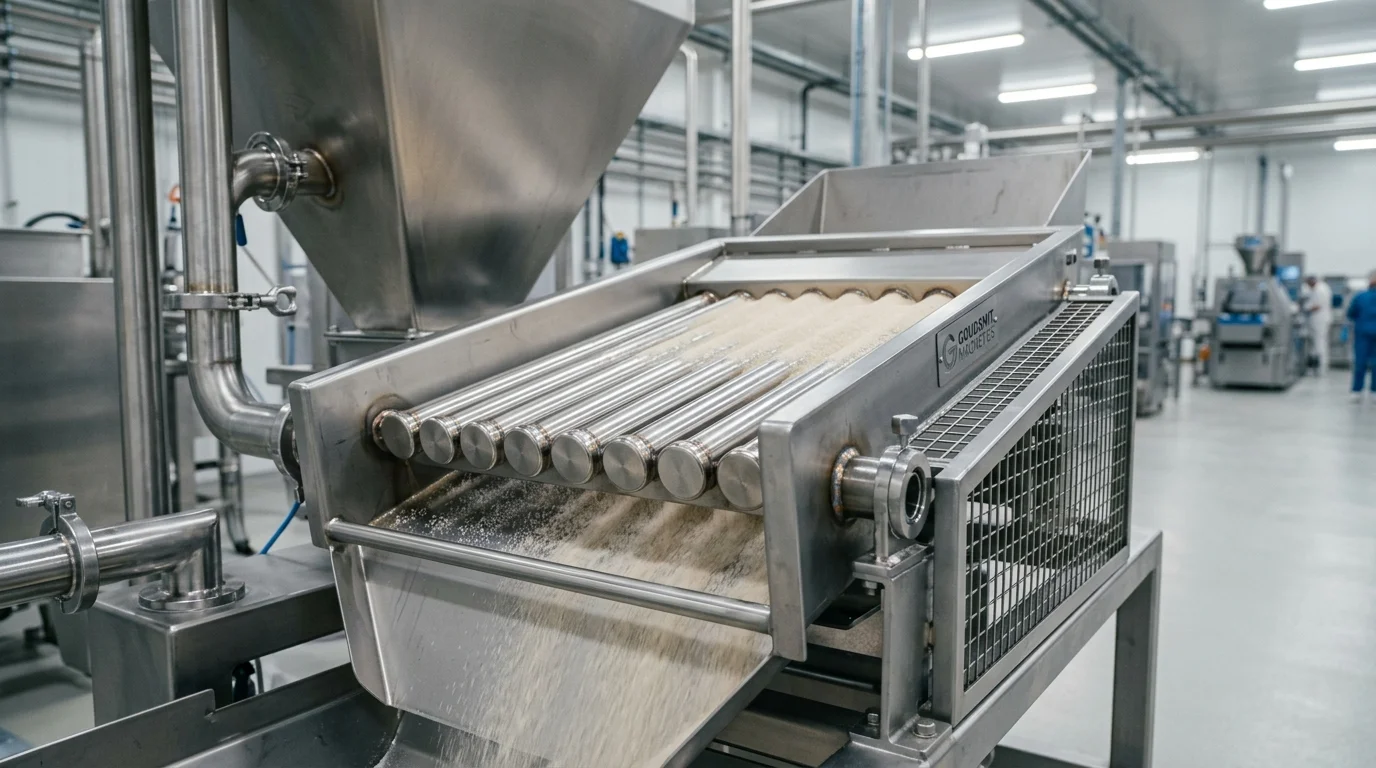 A Ciência da Descontaminação: Por que o Separador Magnético é o Guardião da sua Planta Alimentícia