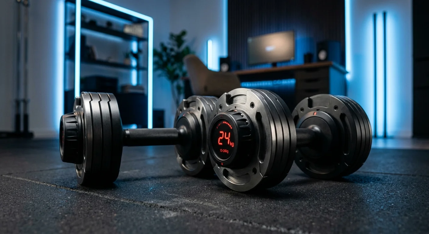 Academia para os geeks: halteres de até 24kg que usa a força dos ímãs