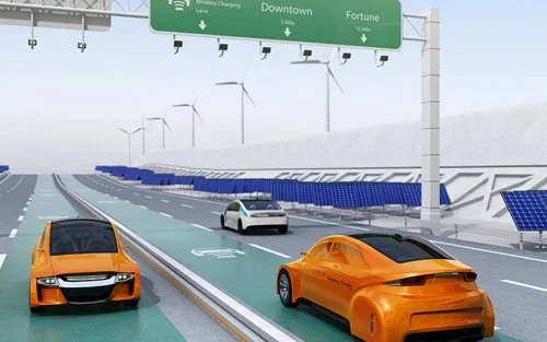 Asfalto magnético serve de recarga para carros elétricos