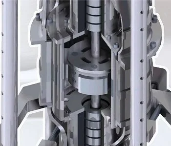 Caixa de câmbio com levitação magnética