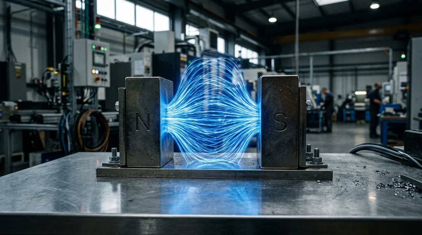 Como Funciona um Ímã: A Física Descomplicada por Trás da Eficiência Industrial