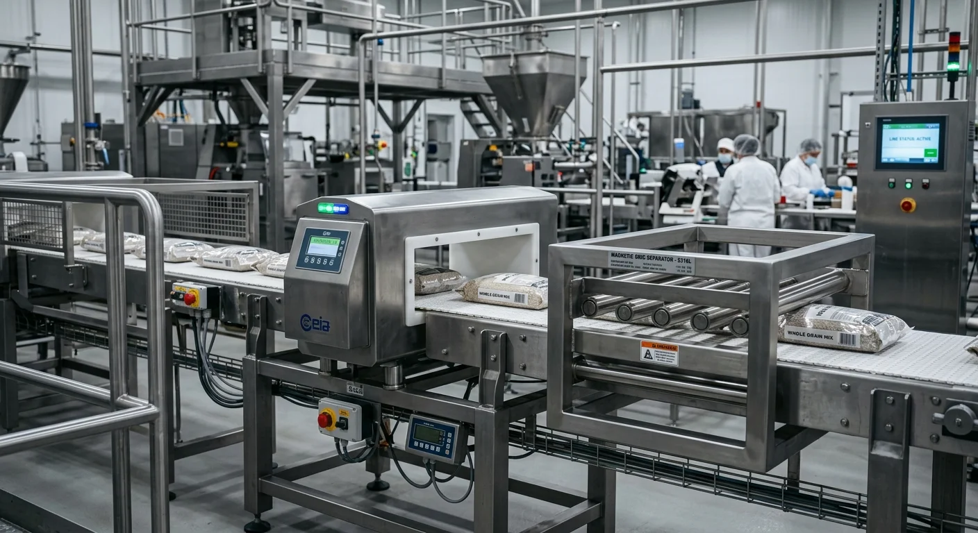 Detector de metais ou separador magnético: o guia definitivo para a segurança da sua linha