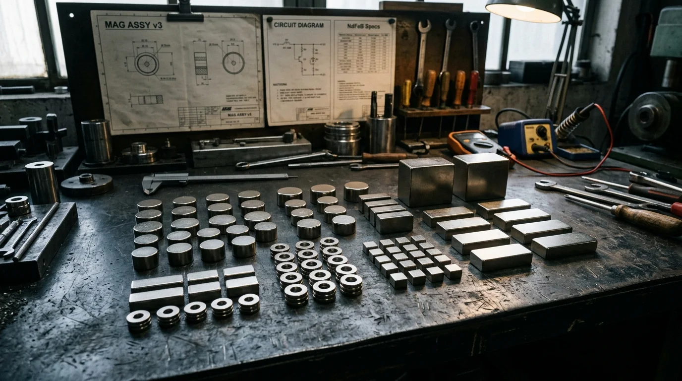 Ímãs de Neodímio: O Guia Completo para Escolher o Ideal