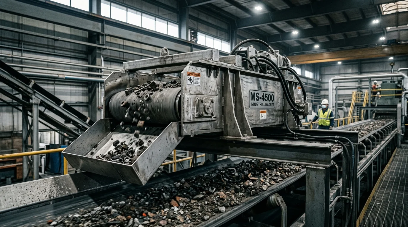 Problemas Reais que um Ímã Industrial Resolve (com exemplos de fábrica)
