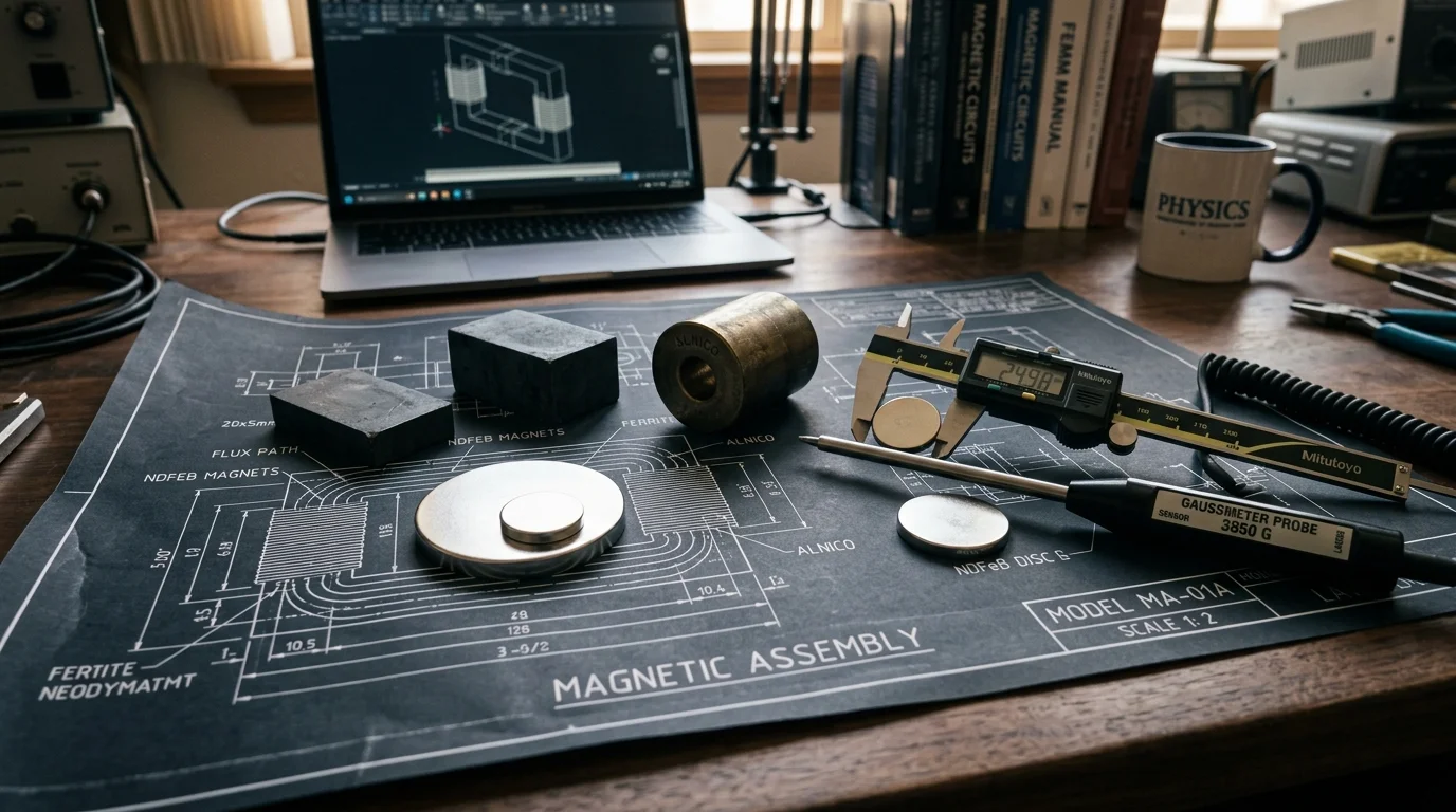 Qual ímã escolher para seu projeto? (Guia prático para iniciantes)