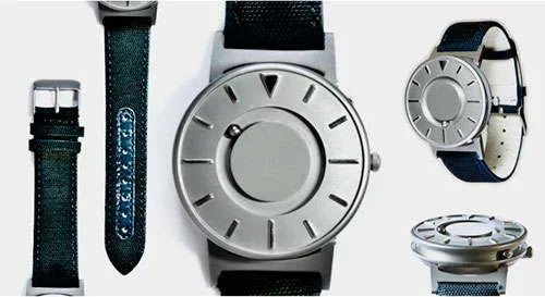 Relógios magnéticos para deficientes visuais