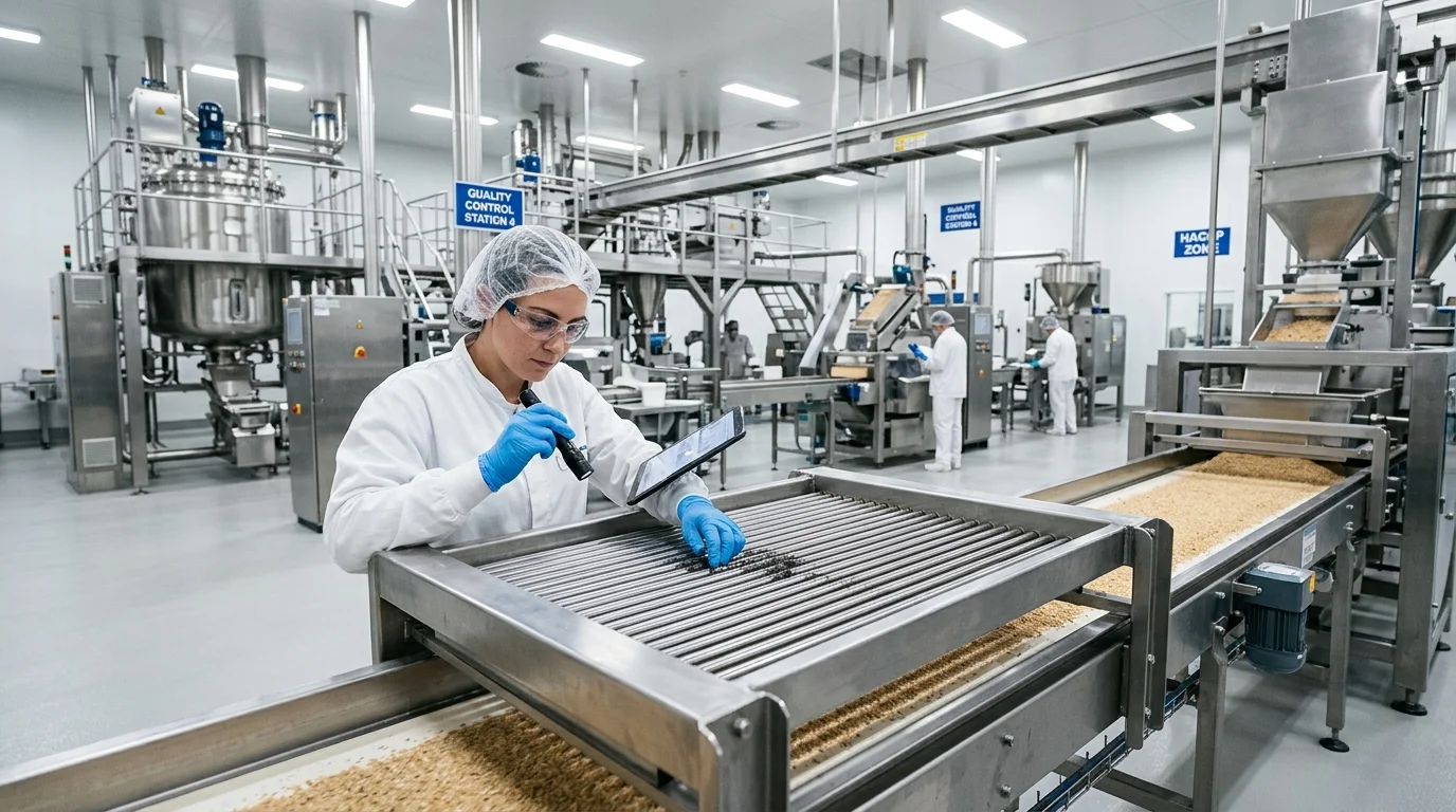 Separador Magnético para Indústria Alimentícia