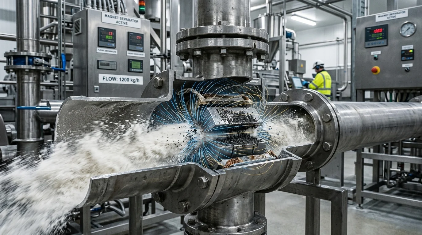 Tipos de Separadores Magnéticos: O Guia Definitivo para Cada Aplicação Industrial