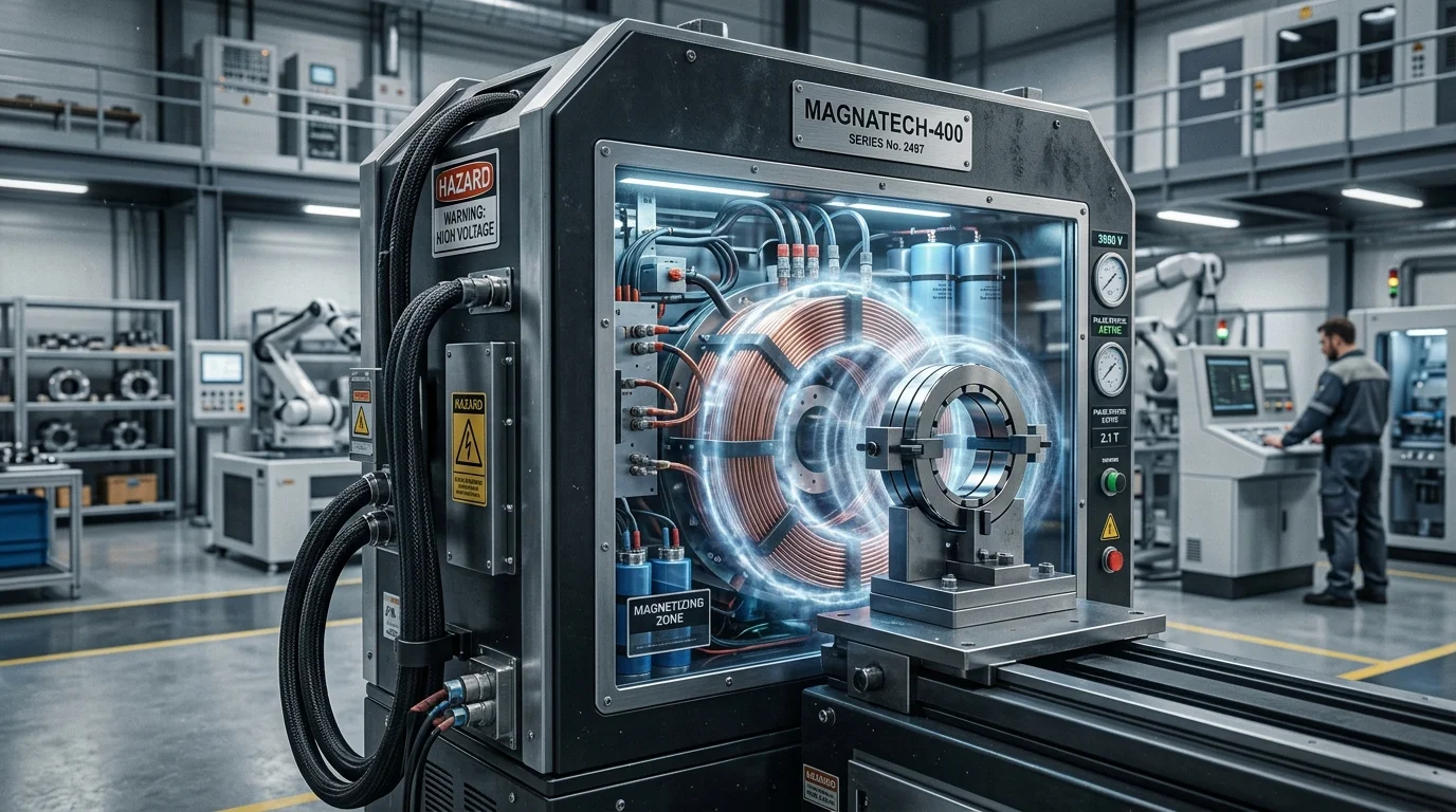 Curva BH: como ler a desmagnetização de um ímã