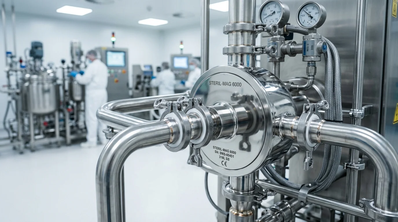 Separador Magnético para Farmacêutica: Conformidade e Boas Práticas