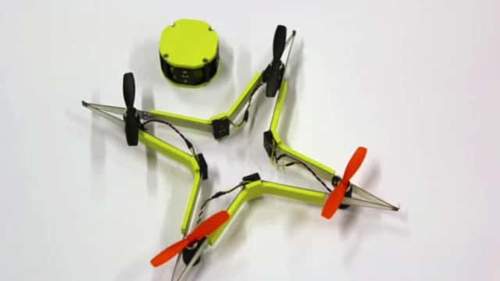 quadcopter de ímãs flexiveis