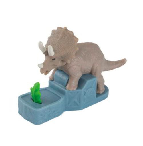 triceratope brinquedos mclanche feliz jurassic world
